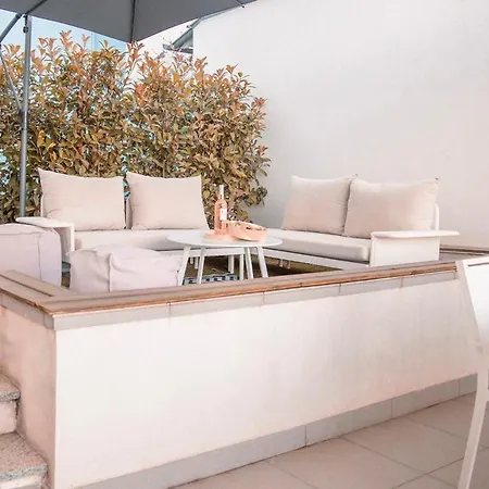 아파트 Porte De Monaco, Duplex Avec Terrasse Et Parking *